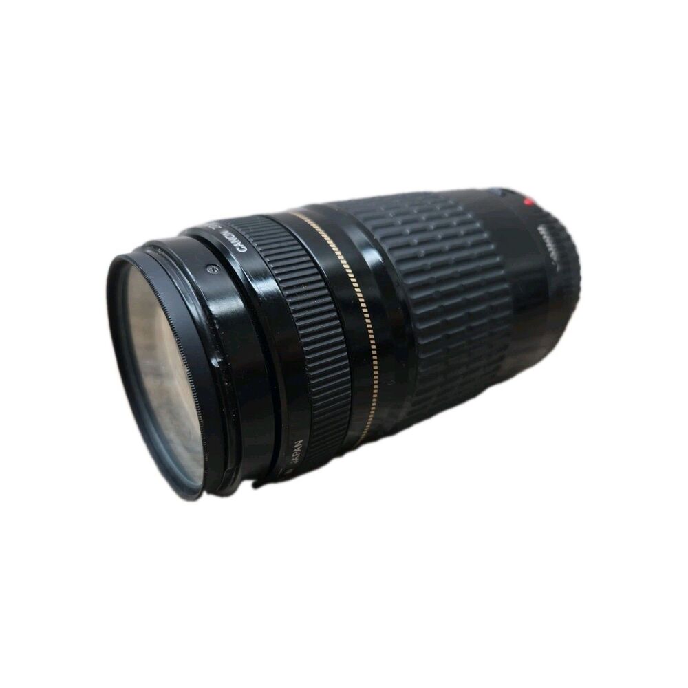 Canon 75-300mm EF 1:4-5.6 III USM Zoom Lens Black Ultrasonic - PARTS REPAIR